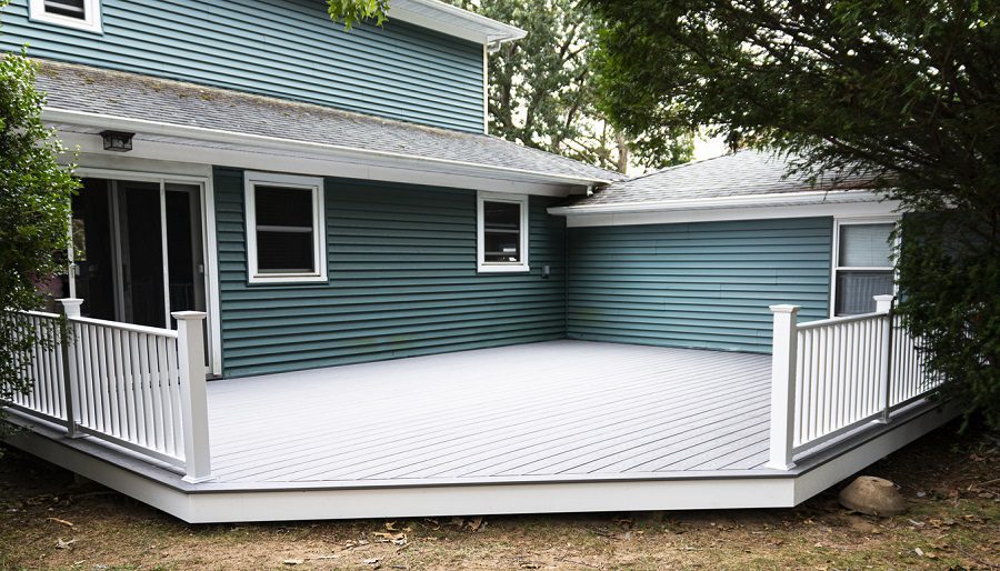 Composite Wood Deck Installation in Newport, CA